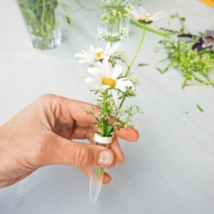 Blumenwiese für den Tisch